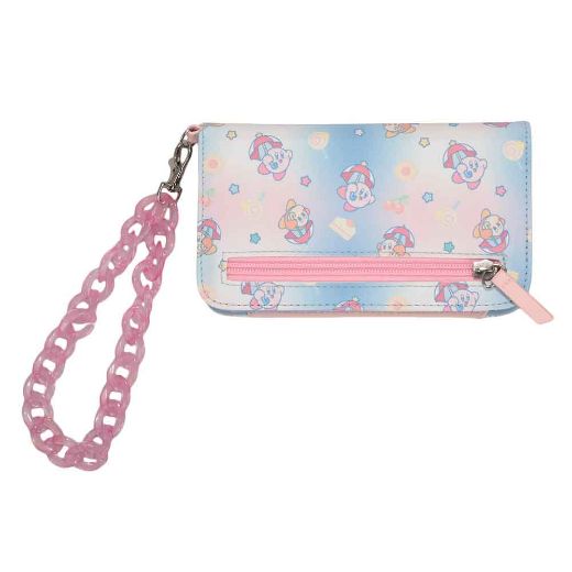 Picture of Kirby AOP Pink Chain Tech Wallet