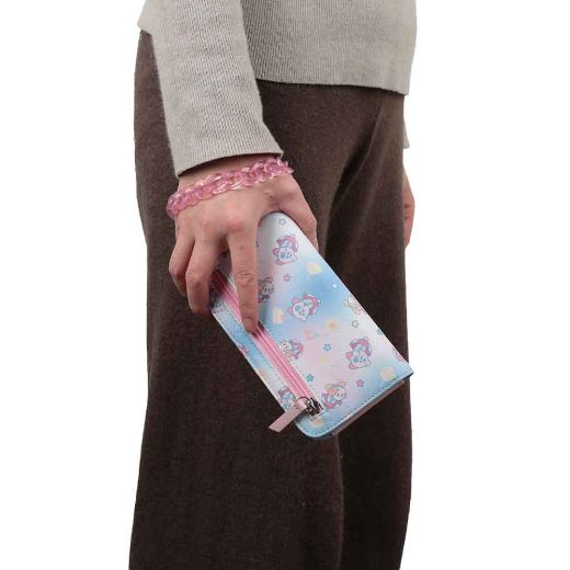 Picture of Kirby AOP Pink Chain Tech Wallet