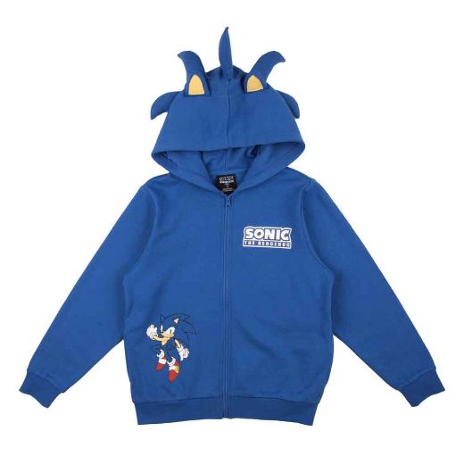 Picture of Sonic the Hedgehog 3D Youth Cosplay Zip Up Hoodie