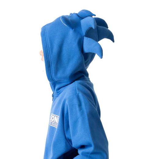 Picture of Sonic the Hedgehog 3D Youth Cosplay Zip Up Hoodie