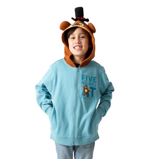 Picture of Five Nights at Freddy's 3D Youth Cosplay Zip Up Hoodie