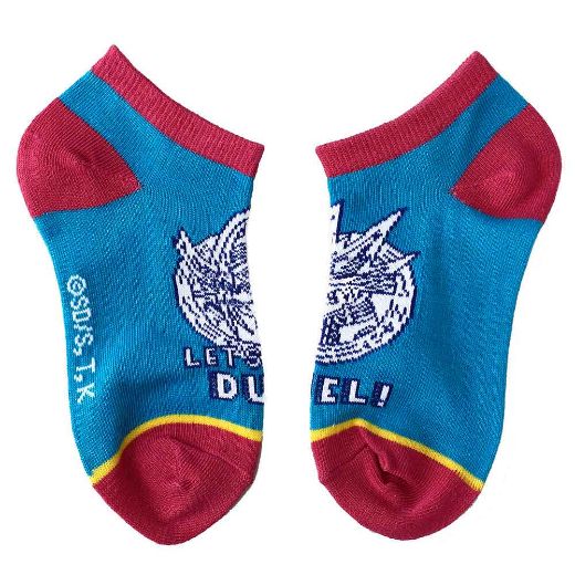 Picture of Yu-Gi-Oh! 6 Pair Youth Socks