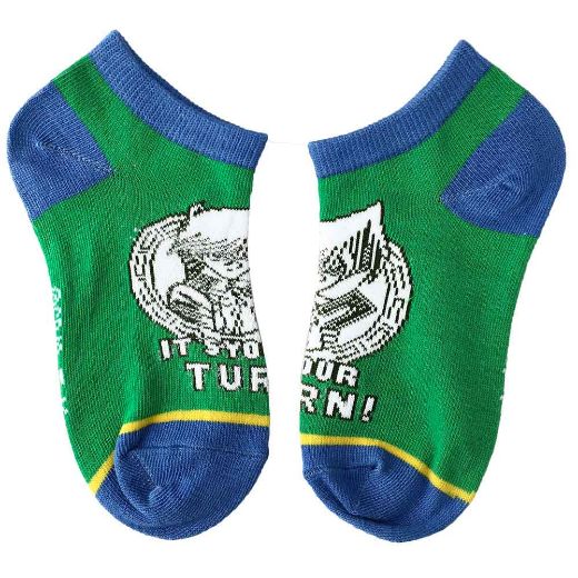 Picture of Yu-Gi-Oh! 6 Pair Youth Socks