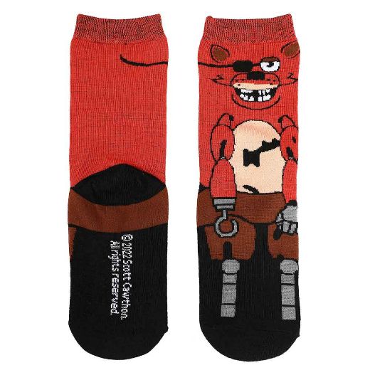 Picture of Five Nights at Freddy's 3 Pair Youth Animigos 360 Character Socks