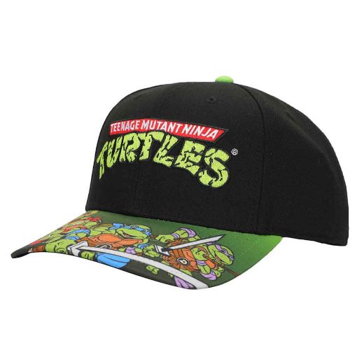 Picture of Teenage Mutant Ninja Turtles Classic Pre-Curved Bill Snapback
