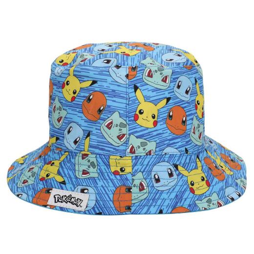 Picture of Pokemon Starters AOP Youth Bucket Hat