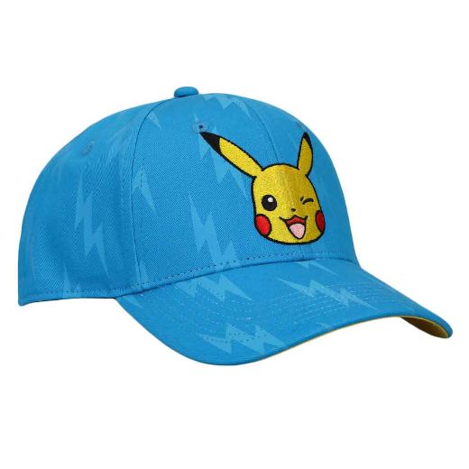 Picture of Pokemon Embroidered Pikachu Sublimated AOP Hat