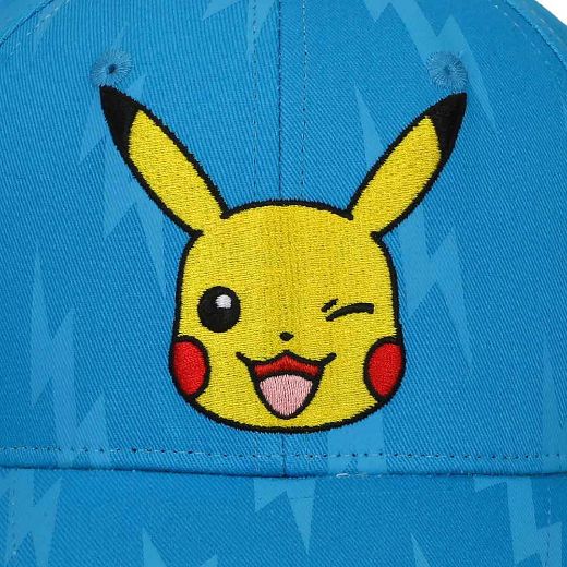 Picture of Pokemon Embroidered Pikachu Sublimated AOP Hat