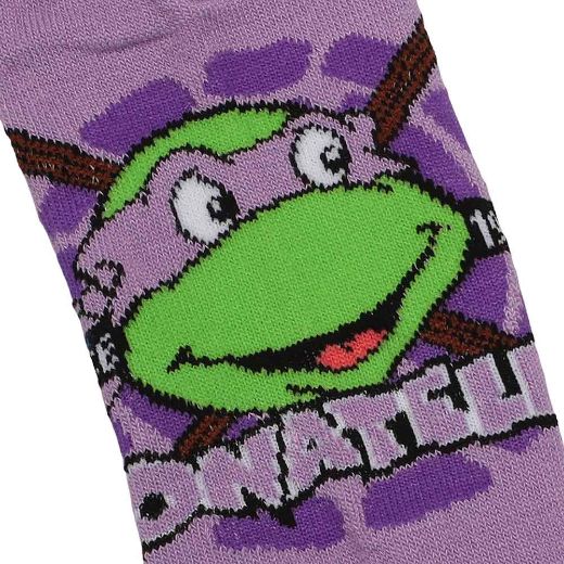 Picture of Teenage Mutant Ninja Turtles Retro Characters 5 Pair Ankle Socks