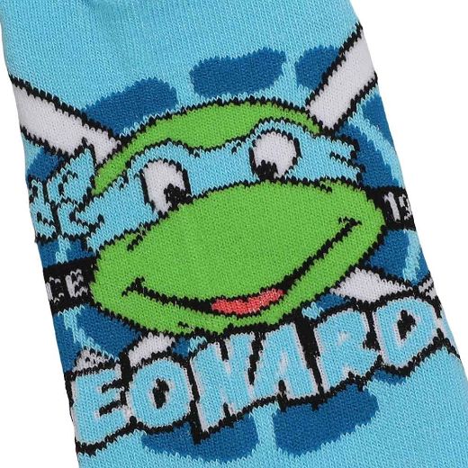 Picture of Teenage Mutant Ninja Turtles Retro Characters 5 Pair Ankle Socks