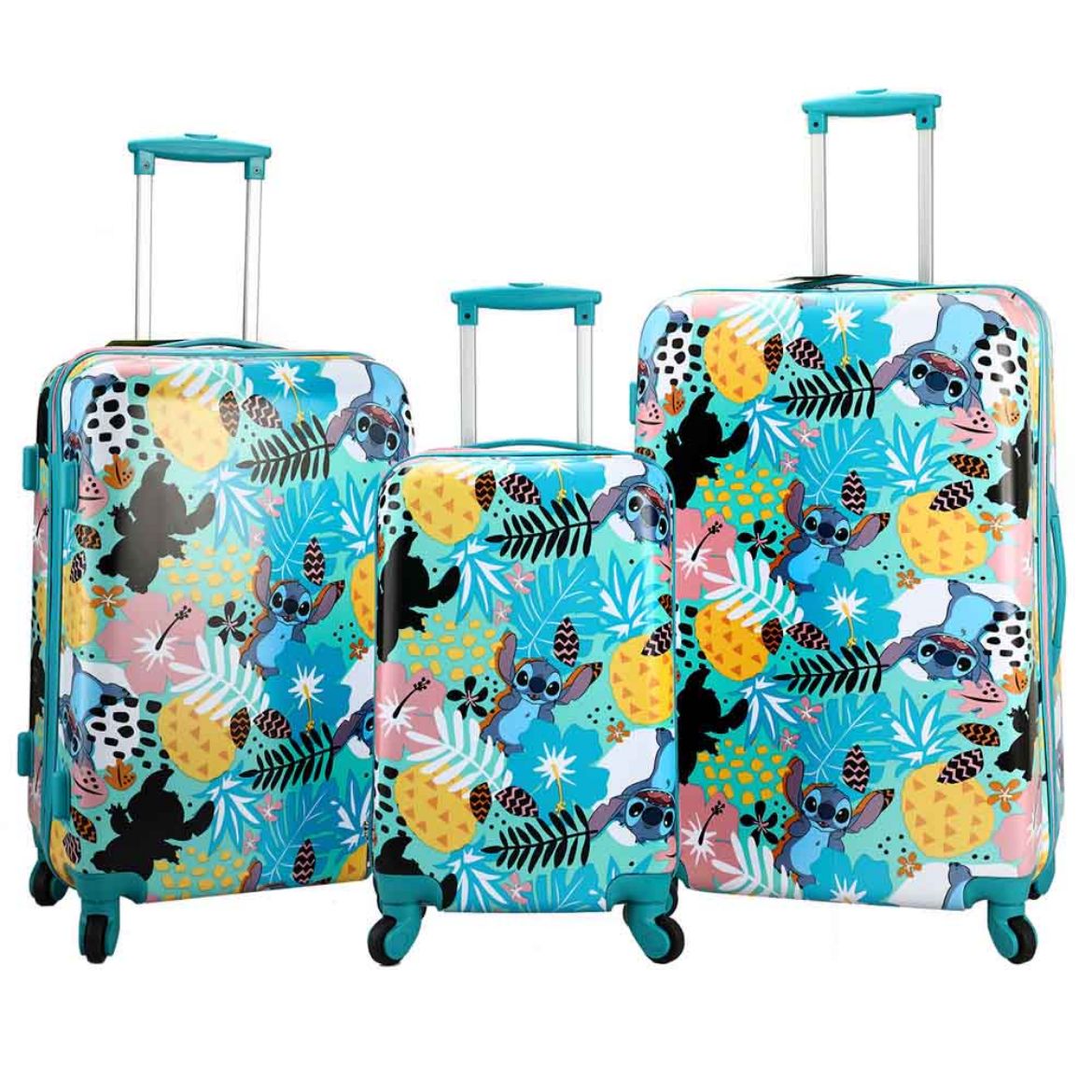 Picture of Disney Stitch Tropical AOP 3 Piece Luggage Set