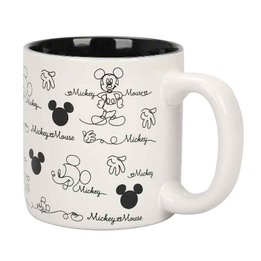 Picture of Mickey Mouse Classic Pattern 16 oz. Ceramic Mug