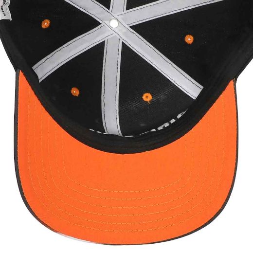 Picture of Chainsaw Man Raised Logo Embroidered Pre-Curved Bill Snapback