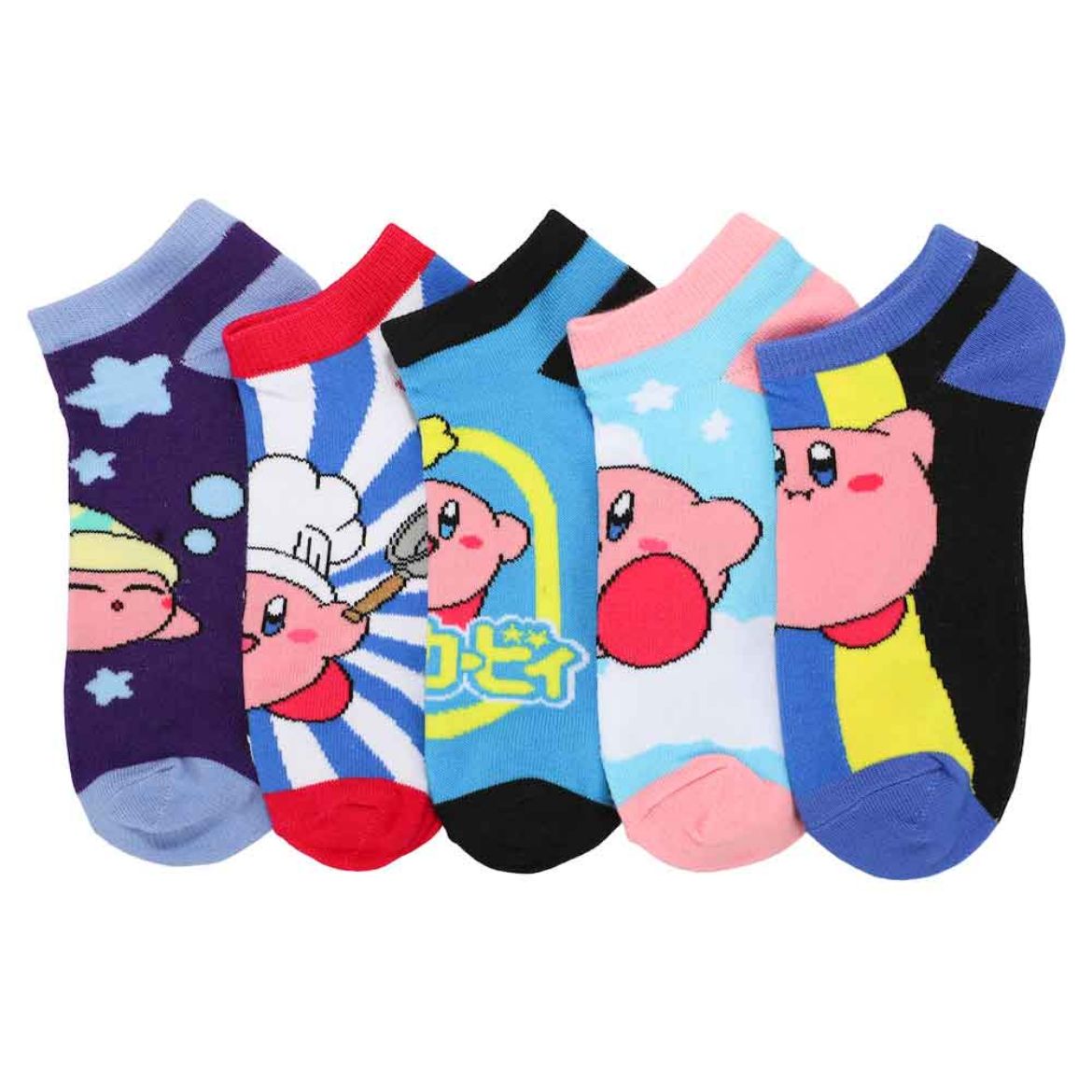Picture of Kirby Actions 5 Pair Ankle Socks