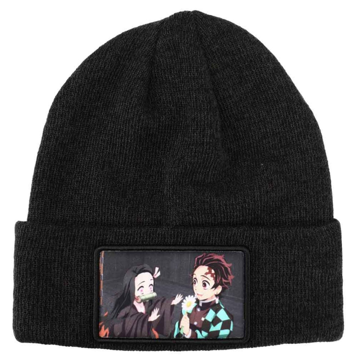 Picture of Demon Slayer Tanjiro & Nezuko Sublimated Patch Beanie