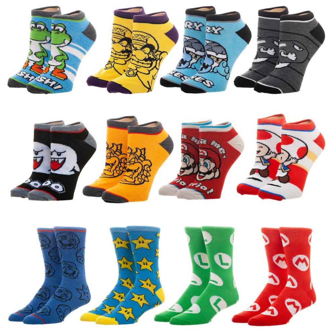 Picture of Super Mario 12 Days of Socks