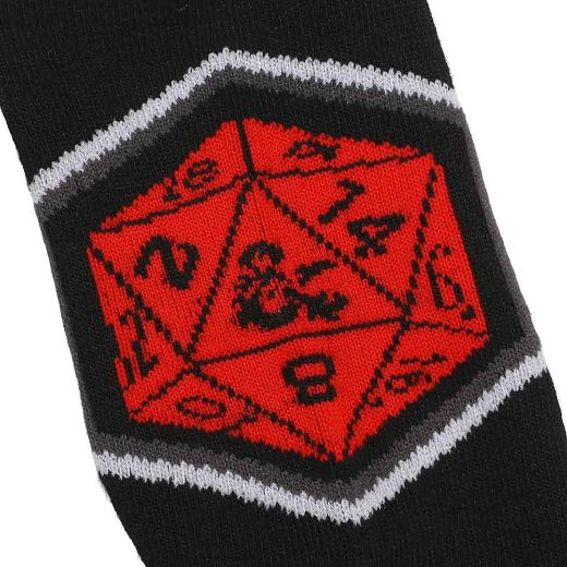 Picture of Dungeons & Dragons Icon 5 Pair Ankle Socks