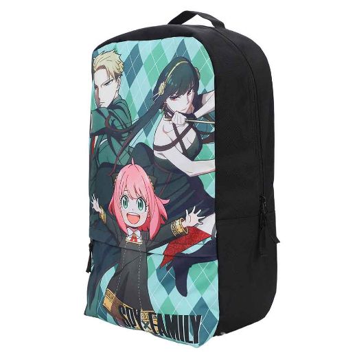 Picture of Spy x Family Argyle Print Laptop Backpack