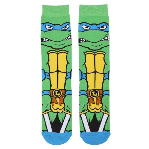 Picture of Teenage Mutant Ninja Turtles Leonardo Animigos 360 Character Socks