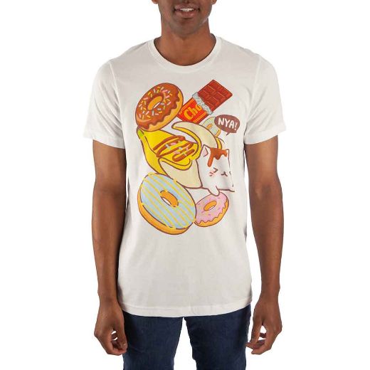 Picture of Bananya Banana Cat Food Unisex Tee