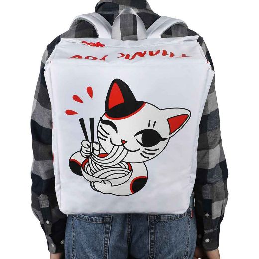 Picture of Noodle Take-Out Box Shaped Laptop Backpack