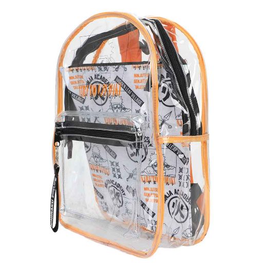 Picture of Naruto Uzumaki Clear Vinyl Backpack & AOP Utility Case