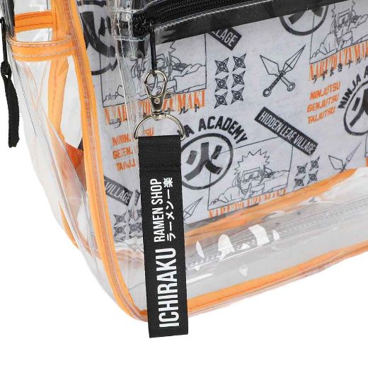 Picture of Naruto Uzumaki Clear Vinyl Backpack & AOP Utility Case