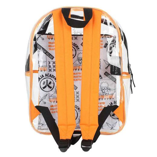 Picture of Naruto Uzumaki Clear Vinyl Backpack & AOP Utility Case