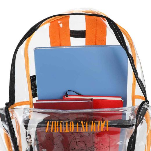 Picture of Naruto Uzumaki Clear Vinyl Backpack & AOP Utility Case