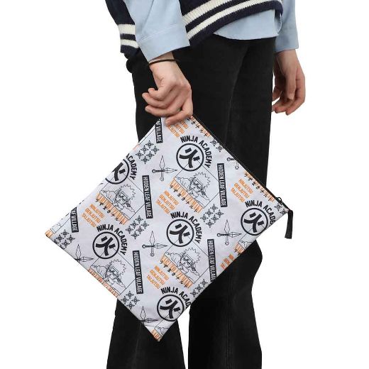 Picture of Naruto Uzumaki Clear Vinyl Backpack & AOP Utility Case