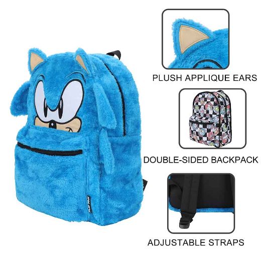 Picture of Sonic the Hedgehog Big Face Reversible Backpack