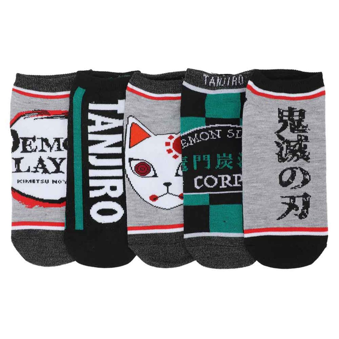 Picture of Demon Slayer Icons 5 Pair Ankle Socks