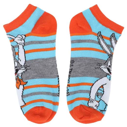 Picture of Looney Tunes Bugs 5 Pair Ankle Socks