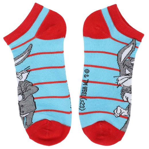 Picture of Looney Tunes Bugs 5 Pair Ankle Socks