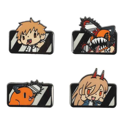Picture of Chainsaw Man Chibi Lapel Pin Set
