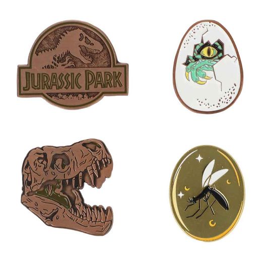 Picture of Jurassic Park Lapel Pin Set