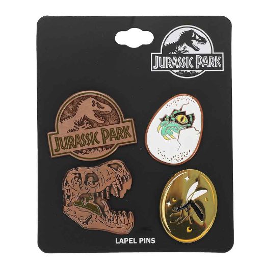 Picture of Jurassic Park Lapel Pin Set