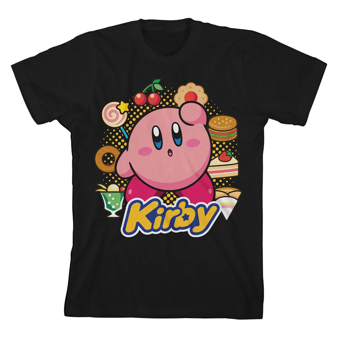Picture of Kirby Junk Food Unisex Youth Tee