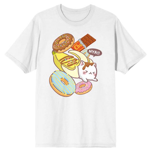 Picture of Bananya Banana Cat Food Unisex Tee