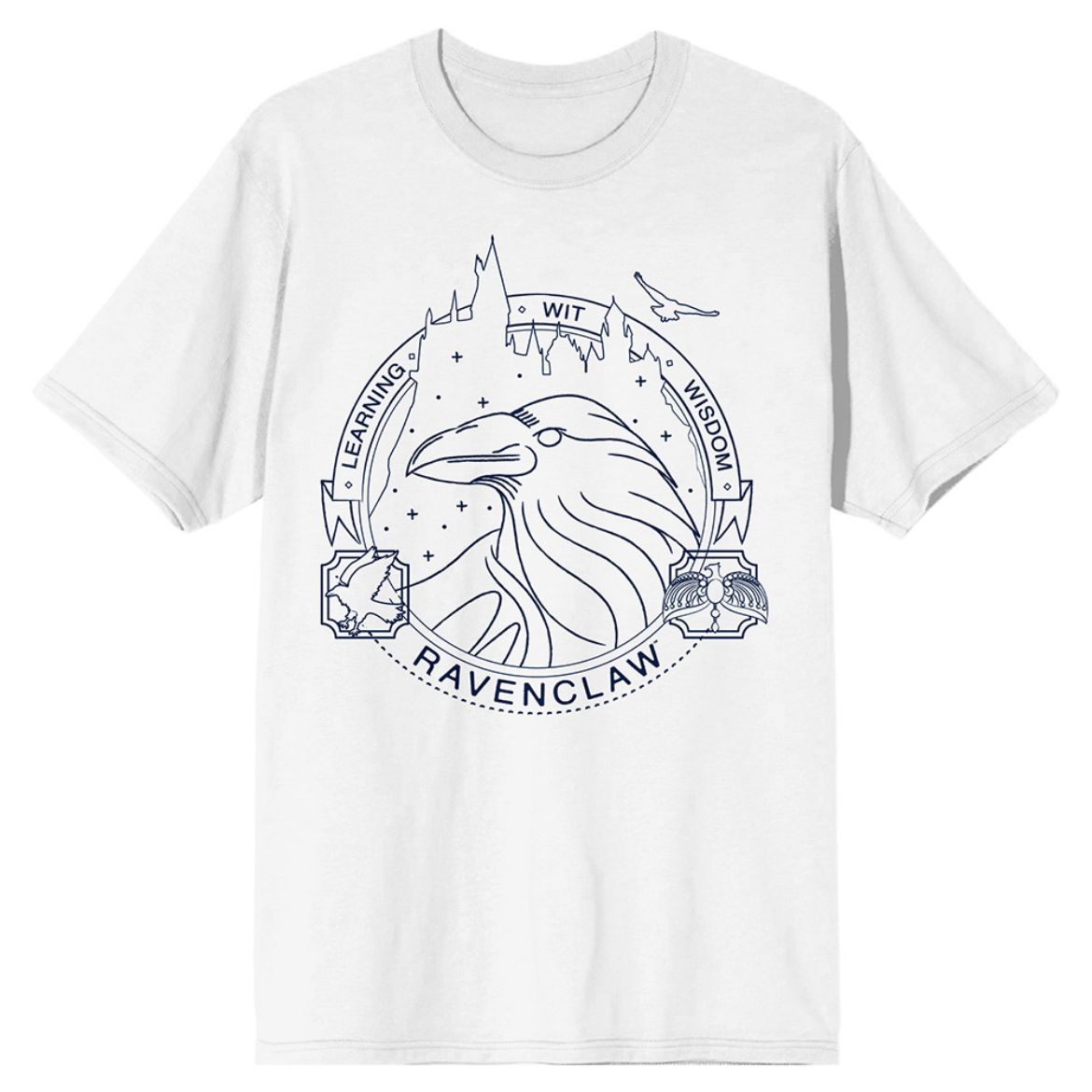 Picture of Harry Potter Ravenclaw Learning Wit Wisdom Unisex Tee