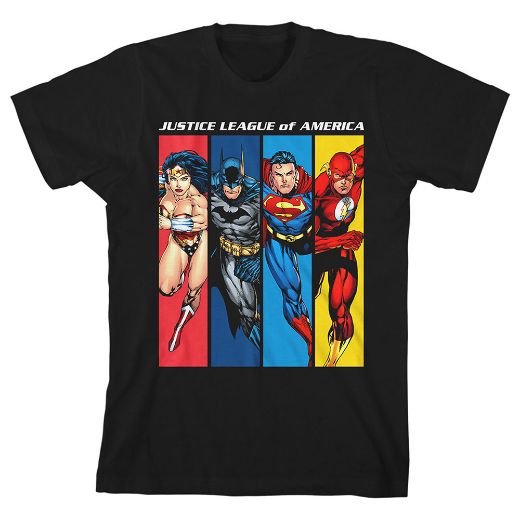 Picture of DC Comics Justice League of America Unisex Youth Tee