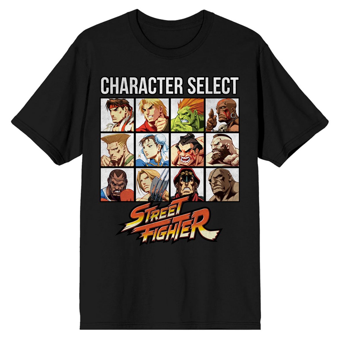 Picture of Street Fighter Character Select Unisex Tee