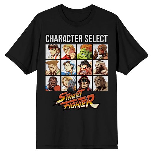 Picture of Street Fighter Character Select Unisex Tee
