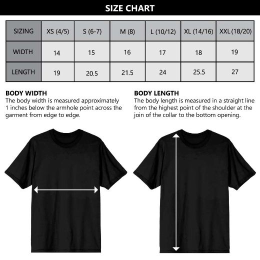 Picture of Five Nights at Freddy's Oversized Print Unisex Youth Tee