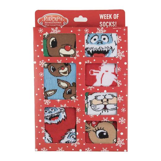 Picture of Rudolph Week of Socks Box Set