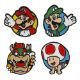 Picture of Super Mario, Luigi, Browser & Toad Lapel Pins