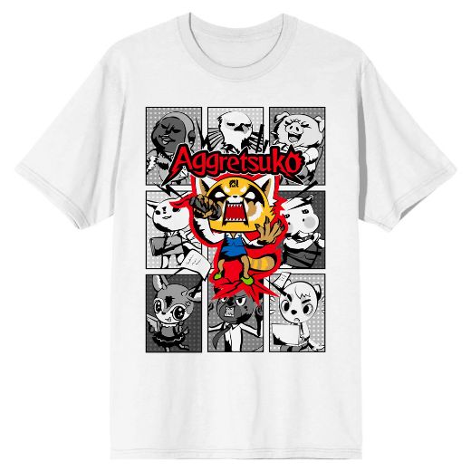 Picture of Aggretsuko Grid Unisex Tee