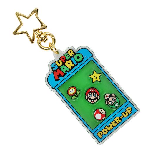 Picture of Super Mario Power-Up Shaker Keychain
