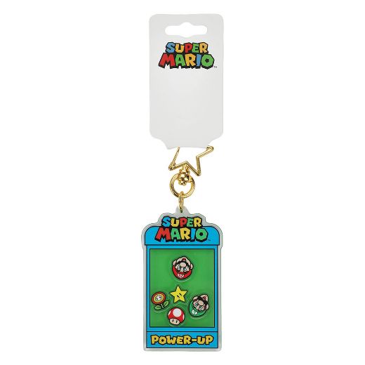 Picture of Super Mario Power-Up Shaker Keychain