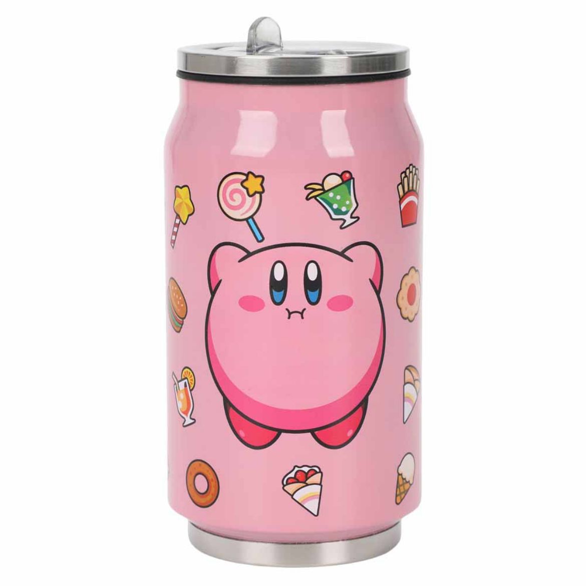 Picture of Kirby Junk Food Stainless Steel Travel Soda Can